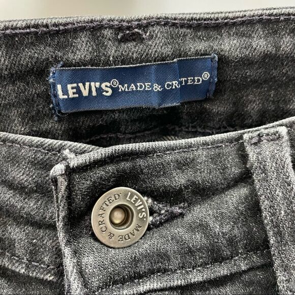 711 Skinny Signature by Levi Strauss [25/30] Black/Grey Denim Jeans Boys\Unisex - Picture 10 of 11